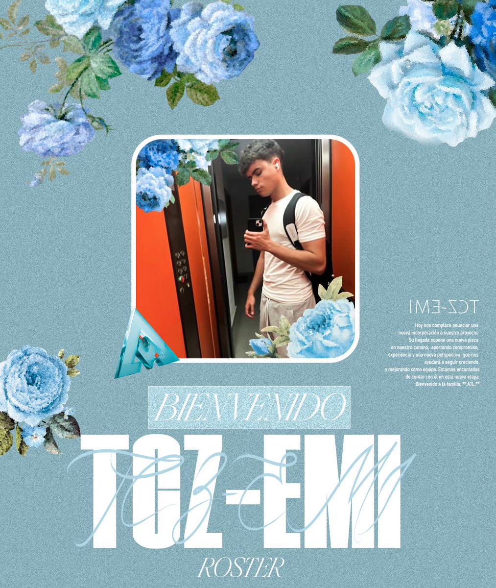 AtlasLegacy1's tweet photo. ¡Welcome @TcZEmi 🩵! 

Hoy empieza un nuevo capítulo. Estamos listos para escribirlo juntos.

2/6 🧩. https://t.co/06j9ZVqfxT