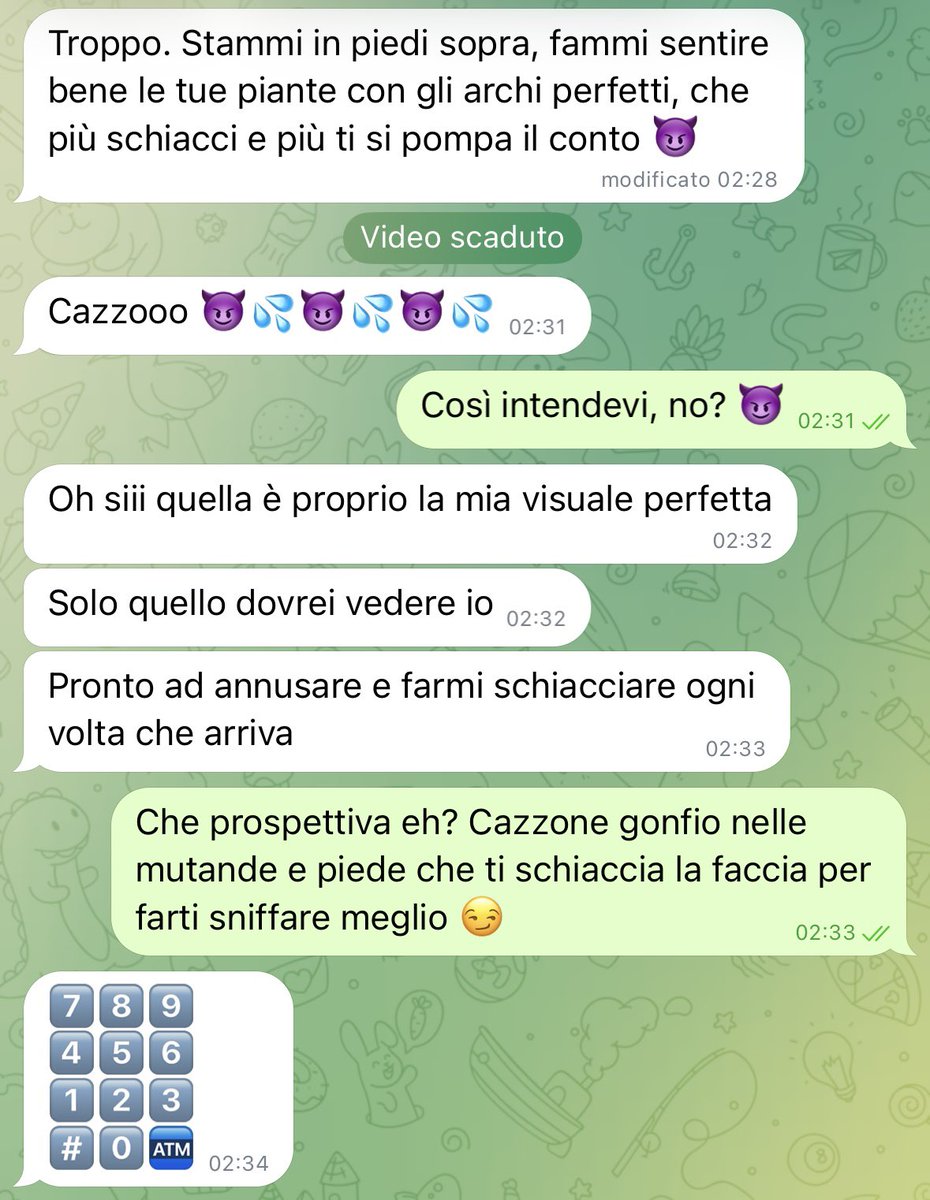 David_FeetDom's tweet photo. Il coglione mi ha scritto per chiedermi se stessi dormendo. Per sua fortuna ero appena tornato a casa dopo qualche drink coi bro 😵‍💫🏧 
#findom #findomitalia #master #cashmaster #slave #moneyslave #cashcow #paypig #drain https://t.co/RJIX1Gy7sl
