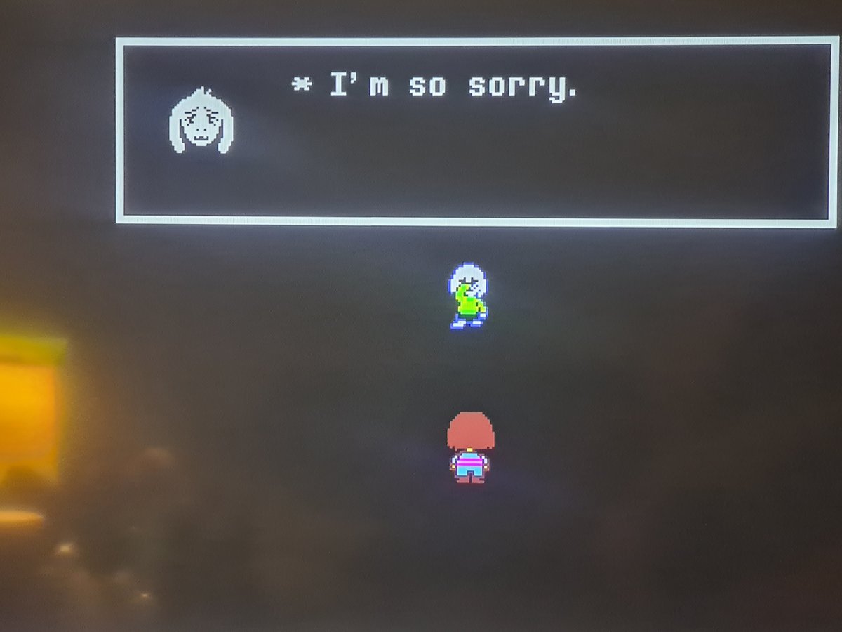 pawelfxkulkid's tweet photo. Did i miss something? I thought this guy was Asriel? https://t.co/fPNrCBp2Rz