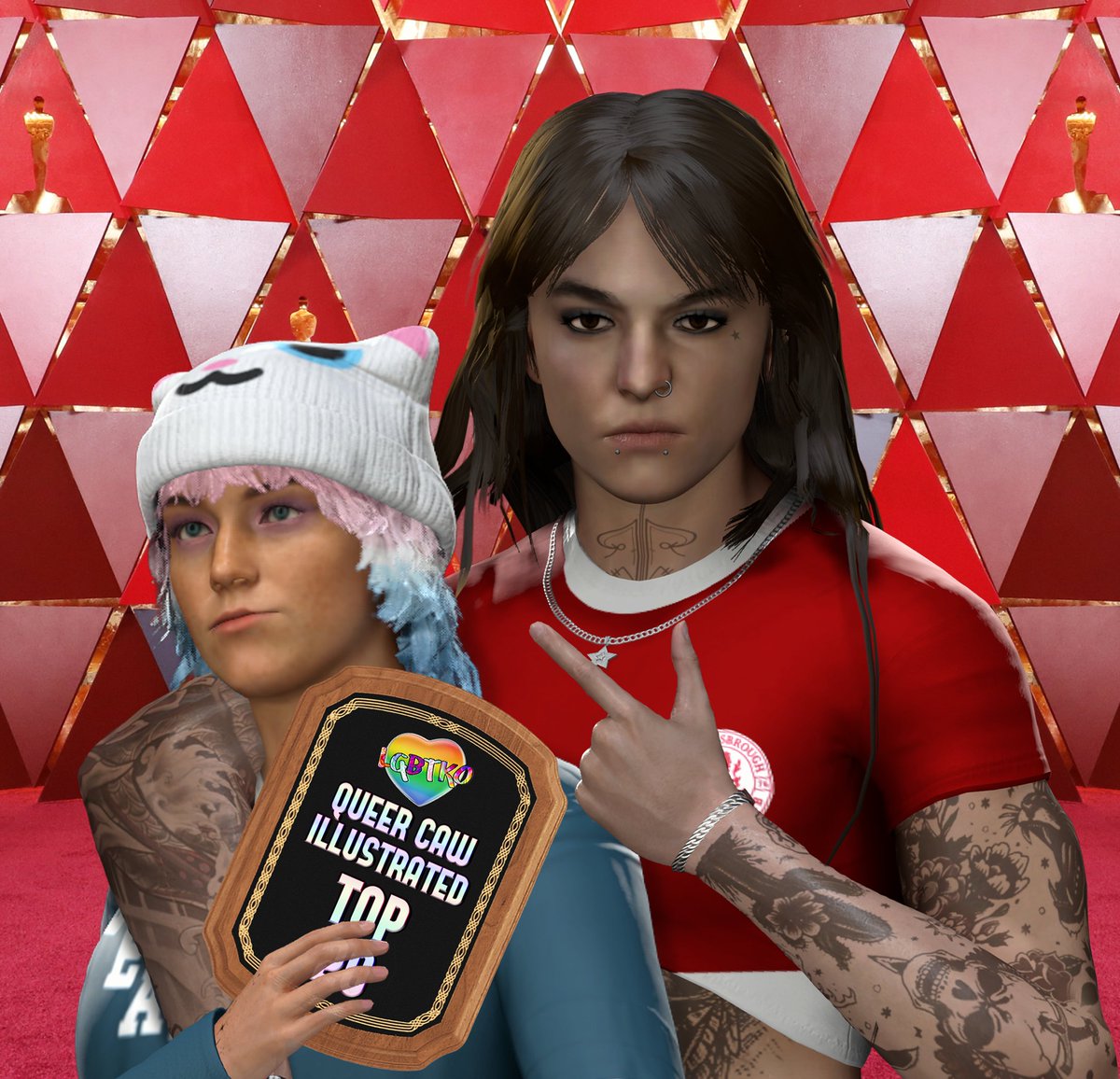 StarRenegadeSCL's tweet photo. Top club
Top team
Snubbed out of best couple
Top 20

Riding Shotgun on top.

Now come watch my hot ass girlfriend throw 7 other people around, pet.

PRE-SHOW: 3PM EST  
MAIN SHOW: 4PM EST

https://t.co/U3Iaj64i5v https://t.co/HUbs37TKFa