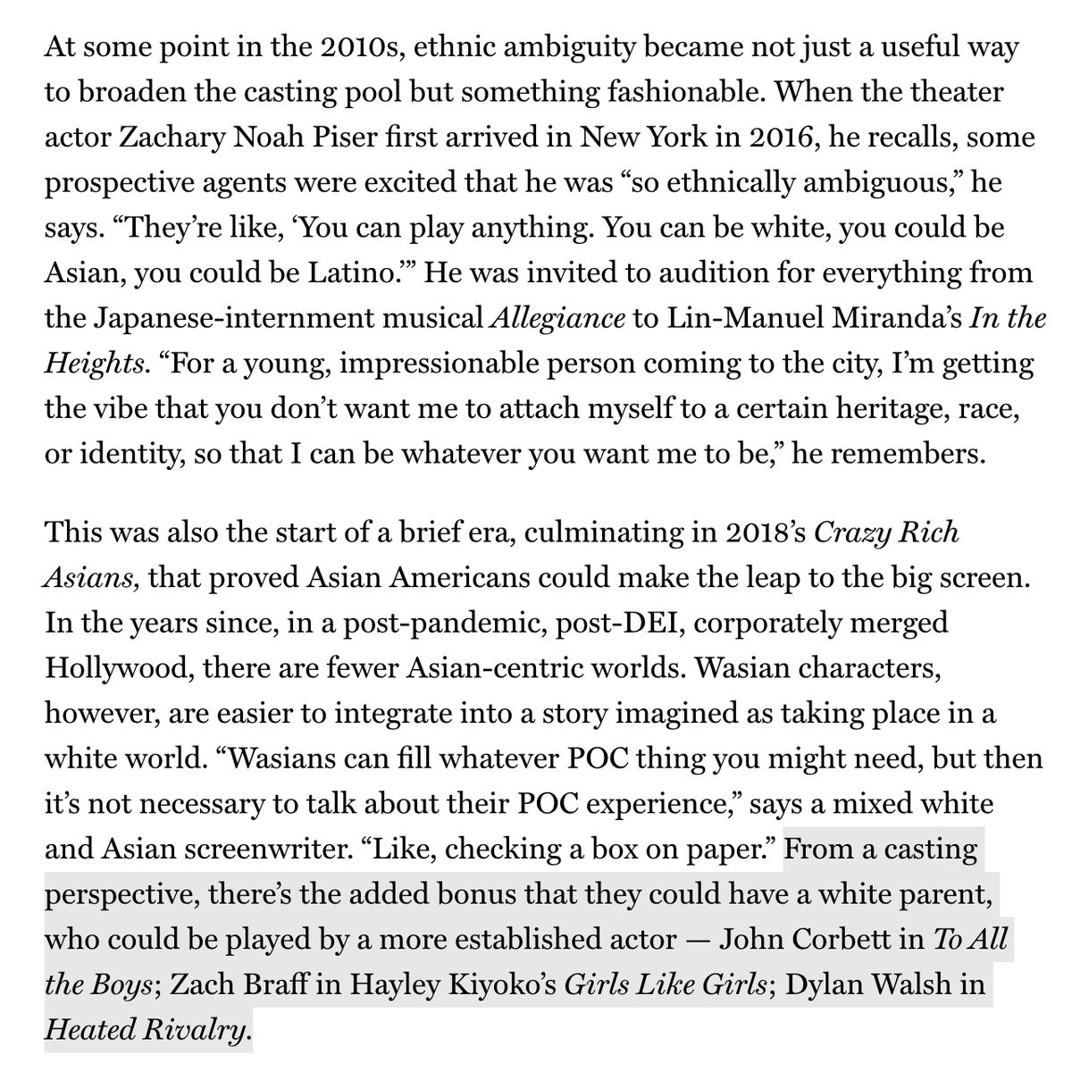 Enterwalkthe's tweet photo. @marissqcooper That this show and this article came out in the same week is funny.

The actress who plays the mom was on Mad Men. https://t.co/WNSptoA3WV