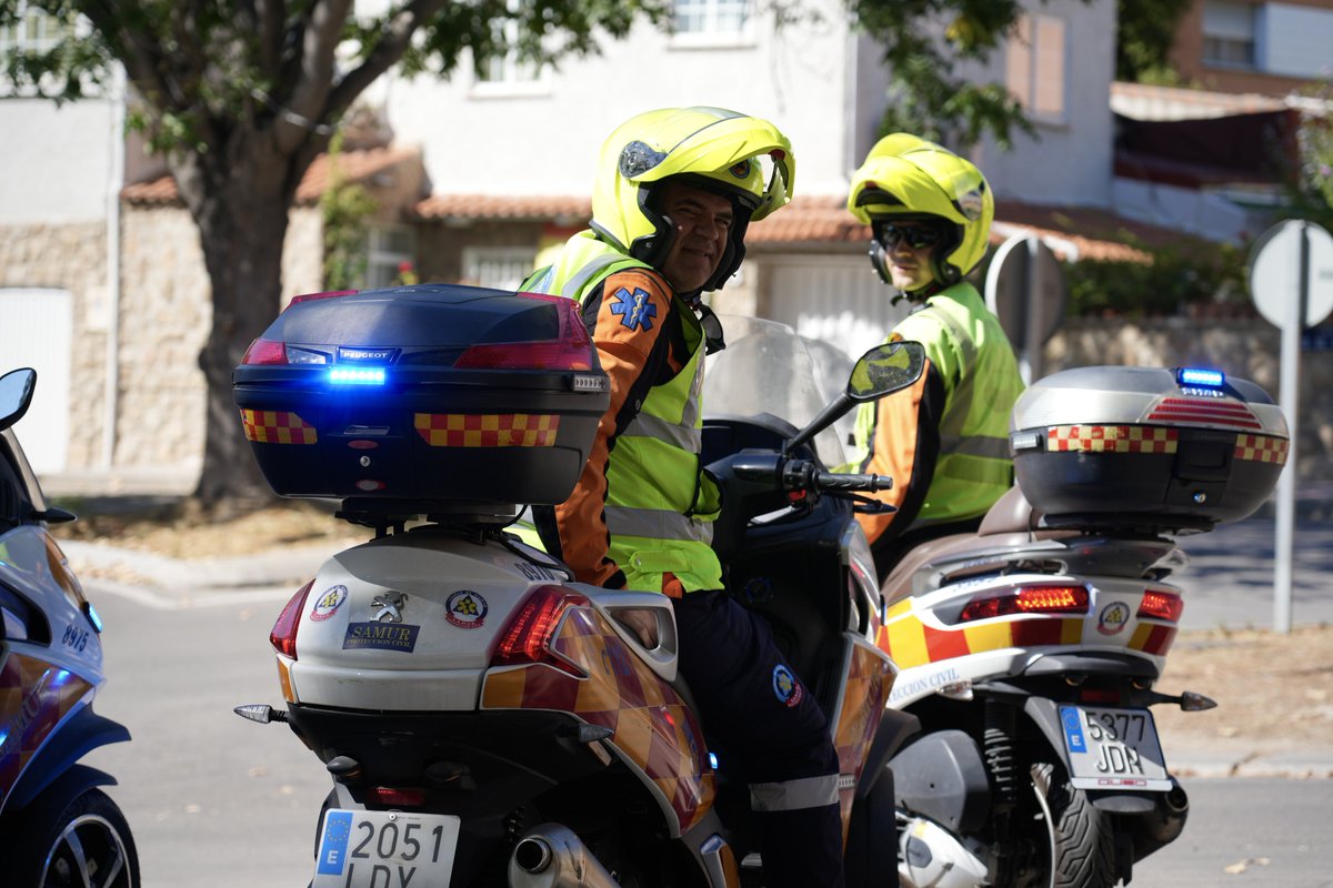 SAMUR_PC's tweet photo. Hasta el año que viene @madring_oficial! 

🚑💨

#Madring https://t.co/74IvlOc55N