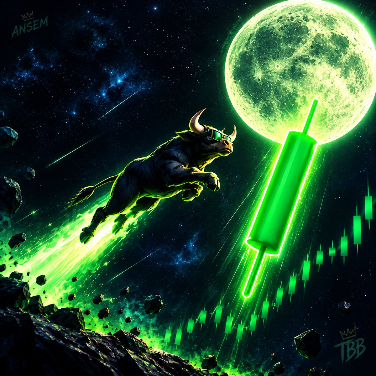 aTheBigBalls's tweet photo. What most people do wrong is to buy when the hype starts. Be the one who does the opposite, buy while the MC is low and the volume is low. 
**Bull charge to the moon starting soon** https://t.co/WDQxtGRstZ