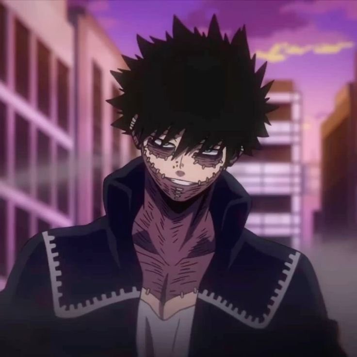 FreakarakiLover's tweet photo. I love the insane difference of Pre Touya reveal and Post Touya reveal Dabi it’s so funny how different he acts https://t.co/vKnFPiBoVe