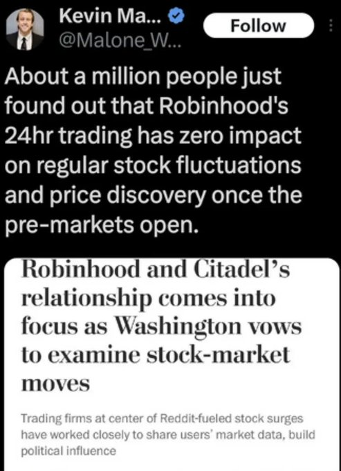 AYAISHIDA's tweet photo. 🚨 Robinhood's 24-hour trading sparks market discussion.  24-hour trading: Increased opportunities?  Or increased noise?  The relationship between platforms, market makers, and retail investors is being redefined.

$HOOD https://t.co/lAXAR61Say