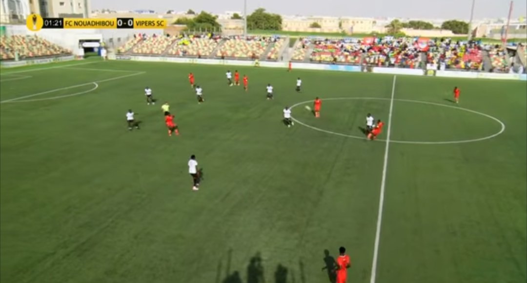 VipersXtra's tweet photo. 0 : 0 #NOUVIP (1:1 ) AGG
Already under way in Mauritania
Comes Vipers!! Venoms ๐๐ค๐ฟ
#VenomsUpdates | #TotalEnergiesCAFCL https://t.co/Vu1lcbxZAG