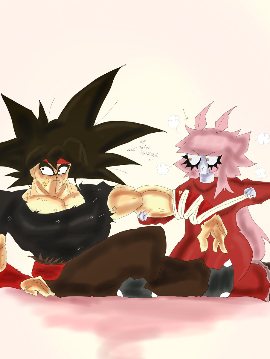 TurlesGlazer's tweet photo. Request by a friend
#bardock #dragonball #lucelia #art https://t.co/dLLAdk90H5