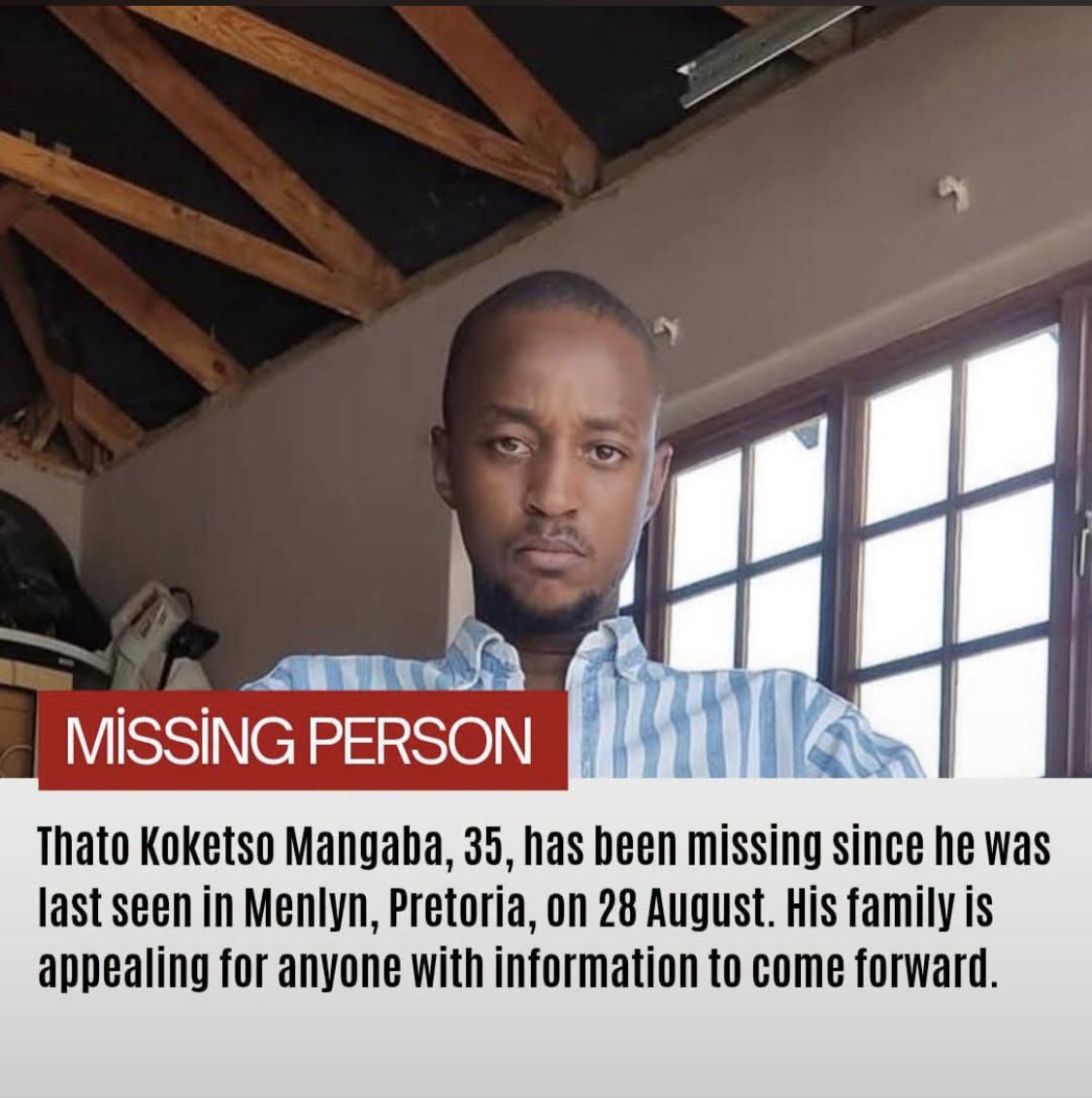 Soletek's tweet photo. If anyone has information on the brother please let us know. https://t.co/J1iXCZRQZK