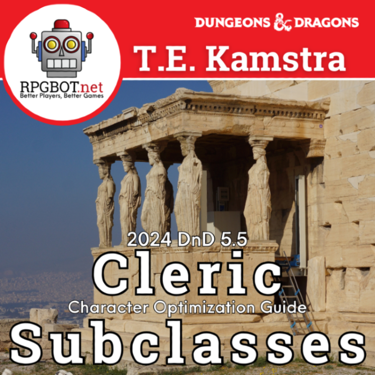 RPGBOTDOTNET's tweet photo. Updated DnD 5.5 Cleric Subclasses Guide
Now updated to include the updated Arcana Domain and a new section detailing legacy subclasses.
https://t.co/0sCQZa0LG6
#DnD #2024DnD #Cleric https://t.co/OkBmkSA2Gt