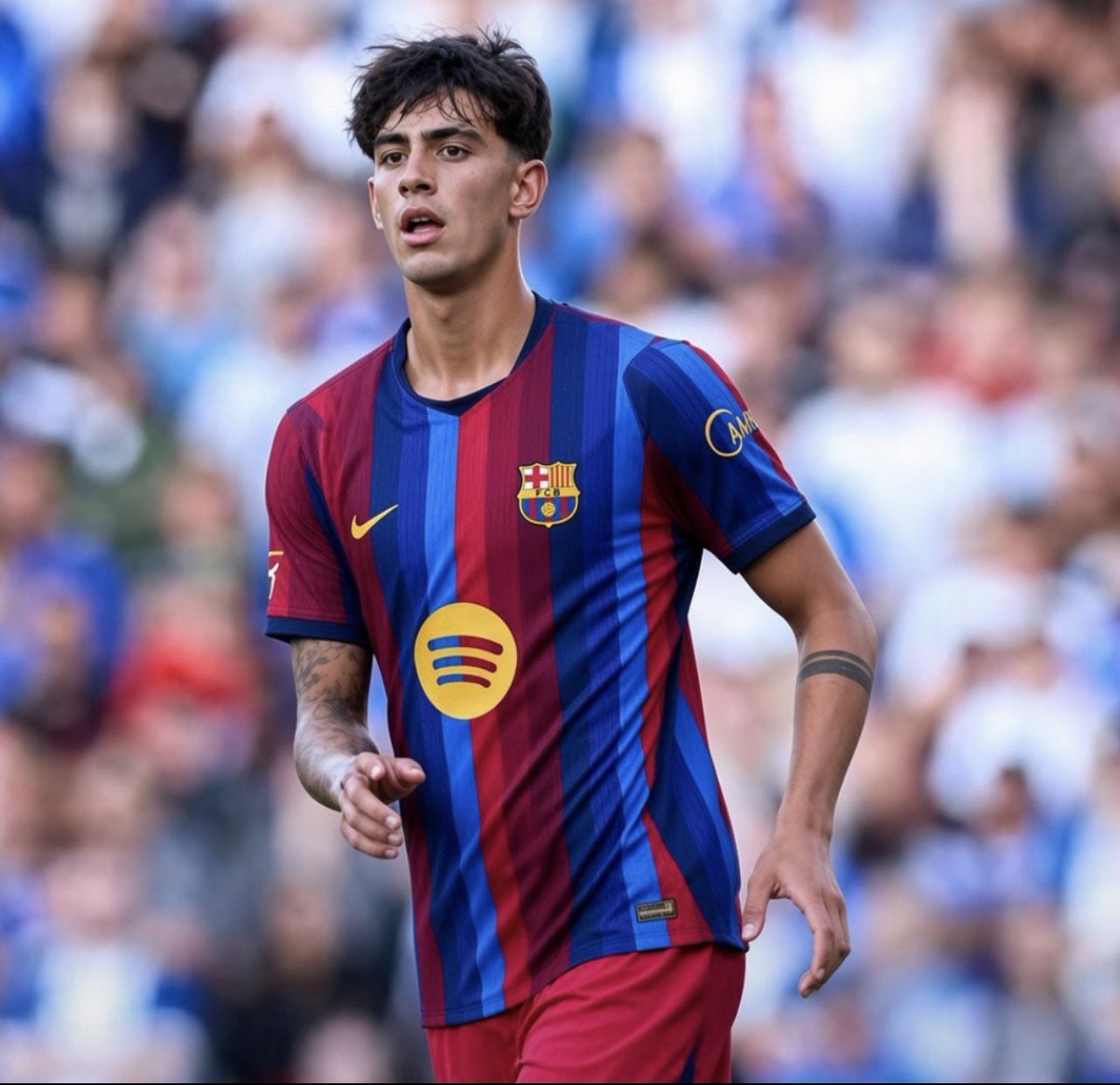 messifirstso's tweet photo. Is funny how some Barcelona fans think Marc Bernal will start over Fully Fit Frankie D Jong 😂😂😂

Just wait till he is back. https://t.co/oRiW1WI7yz