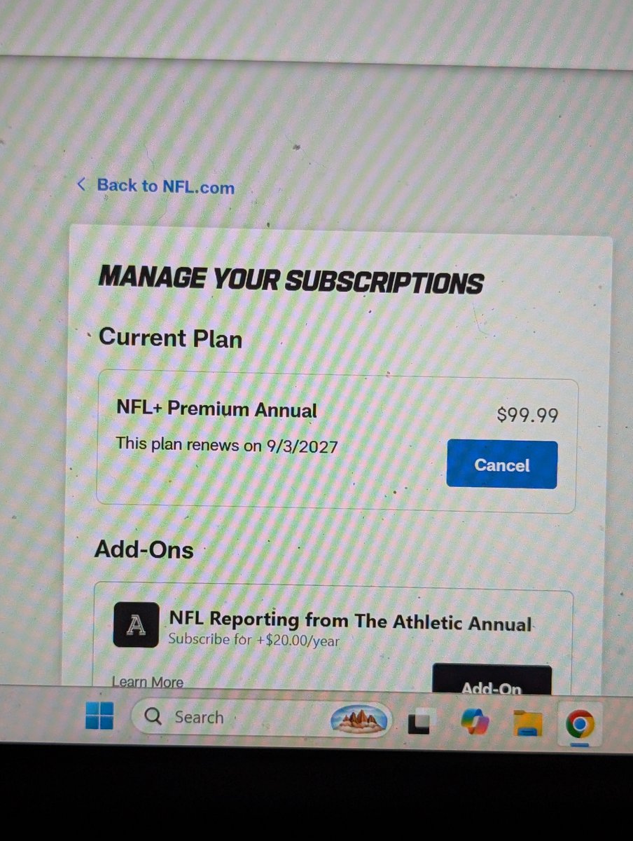 TyRecino's tweet photo. Need NFL RedZone support. 

I have the premium package for a reason - $100 a year to get RedZone. Tried my laptop and my phone, logged in and it's not letting me watch RedZone. Says connect with TV Provider or stream with NFL+. I've tried incognito window too. 

@NFLPlus @NFL https://t.co/On6EwSvvAq