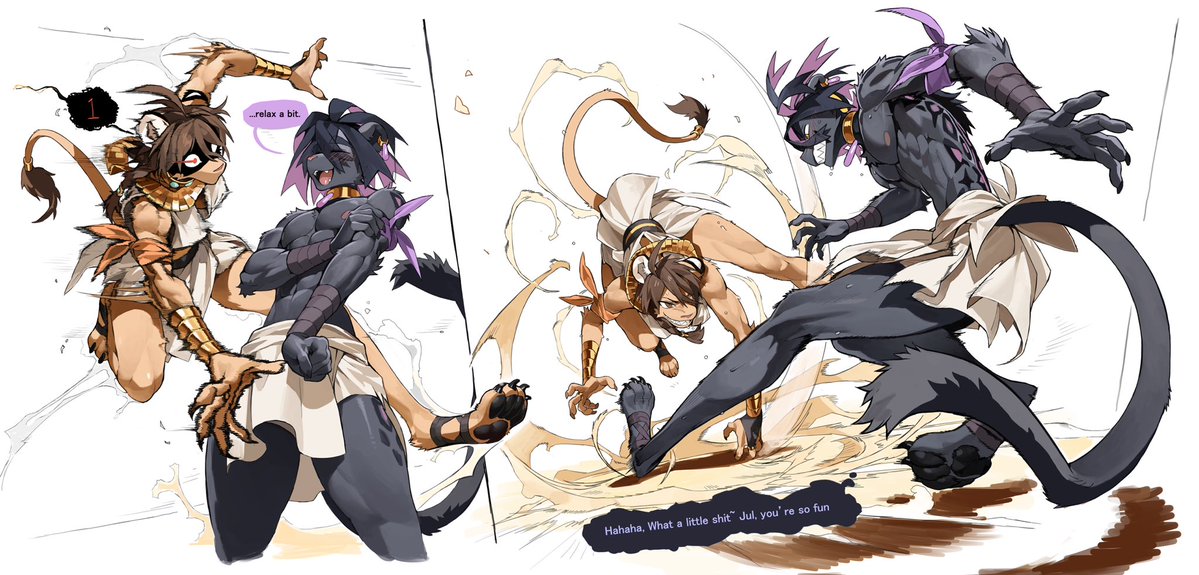 telsonknife's tweet photo. kitties gonna play tag! https://t.co/jgf9KXMM7K