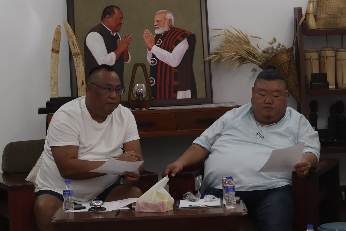 AlongImna's tweet photo. संकल्प सिर्फ़ शब्द नहीं, एक आरम्भ है…

Joined the @BJP4Nagaland State Seva Sankalp Abhiyan Meeting in the presence of State BJP President Shri @YepthomiBen Ji.

The discussions and preparations for the Abhiyan were truly meaningful, reminding us that every seva begins with a sankalp and every sankalp calls for action.

@NitinNabin @blsanthosh
