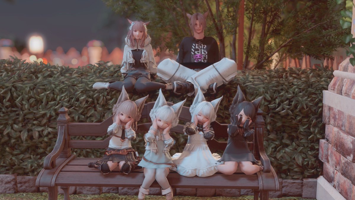 kou_mistral's tweet photo. FCメンが増えた～
きてくれてありがと！！
＃FF14 https://t.co/RnZogFFZqX
