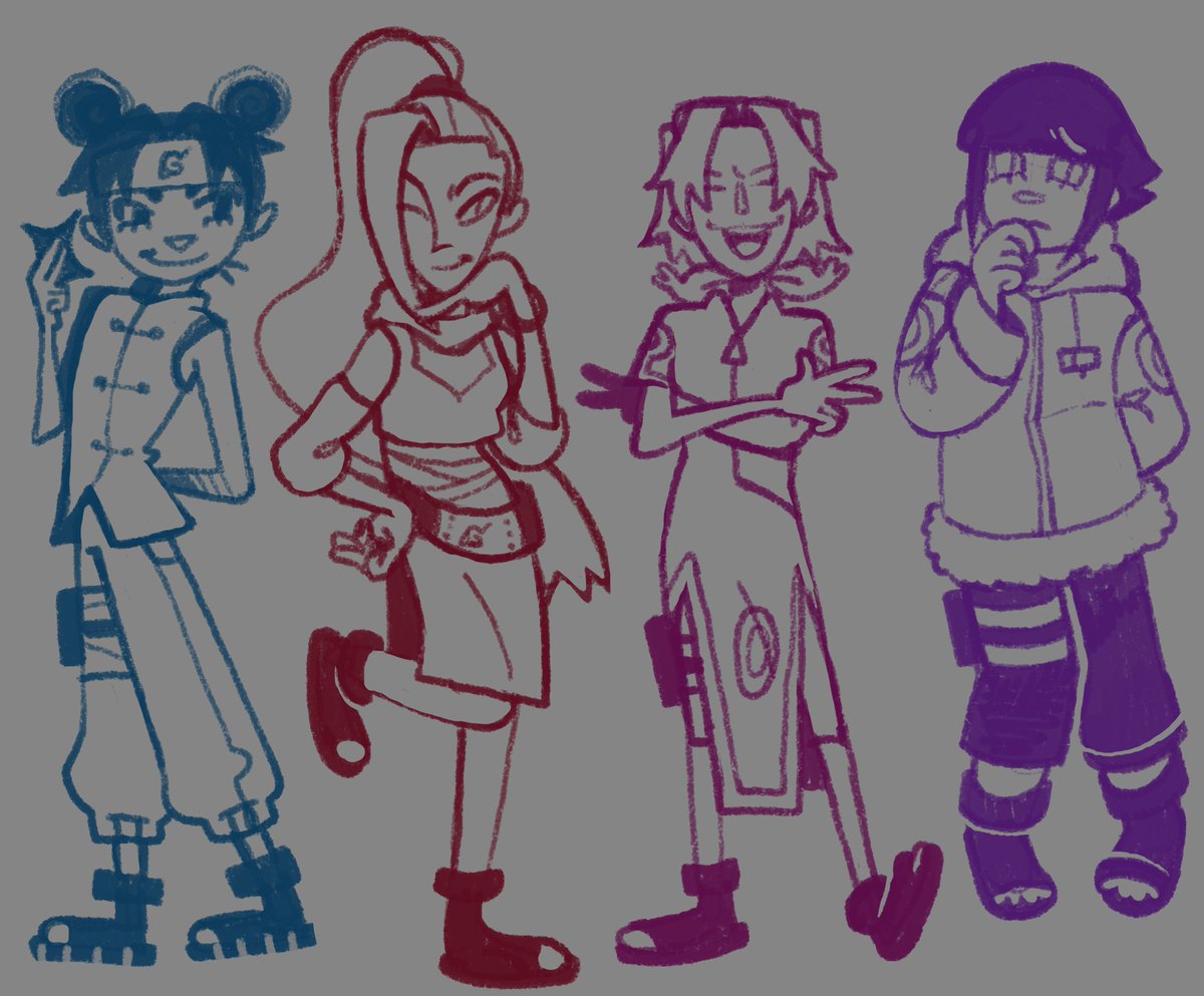 Kvadrazma's tweet photo. Kunoichi of the leaf #naruto https://t.co/fg1JfaLqm4