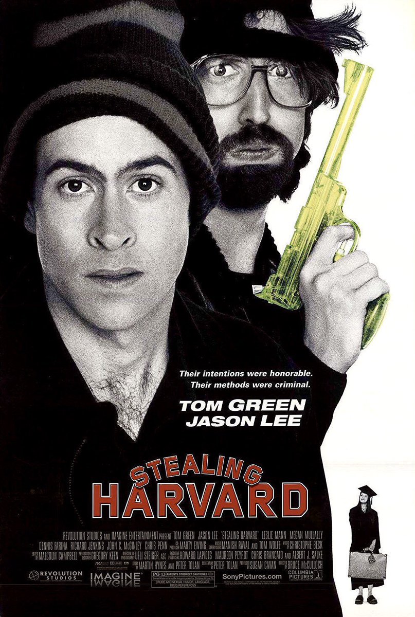 FilmNewsNos's tweet photo. 🎬MOVIE HISTORY: 24 years ago today, September 13, 2002, the movie ‘Stealing Harvard’ opened in theaters!
#JasonLee #TomGreen #LeslieMann #DennisFarina #RichardJenkins #JohnCMcGinley #TammyBlanchard #MeganMullally #ChrisPenn #SeymourCassel #MartinStarr #KenMagee #BruceMcCulloch https://t.co/Z6Rzod2p6g