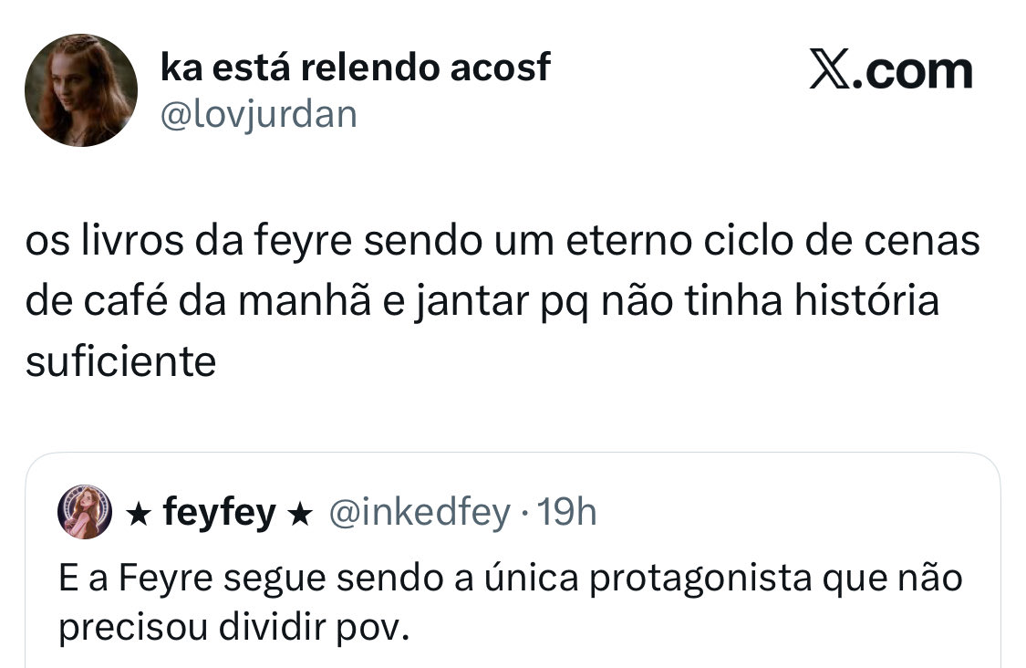 chiaratargh's tweet photo. quem nao tinha história suficiente era a nestha que metade do livro foi descrição de crossfit e sexo com o cassian https://t.co/r74uO80K96