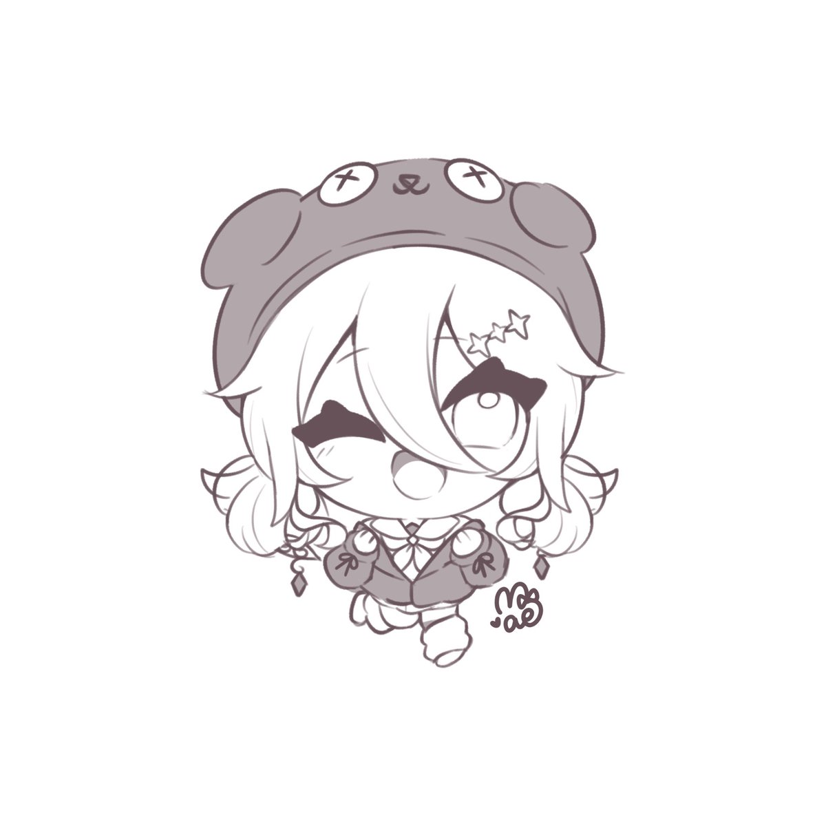 aewithh's tweet photo. bijou chibi sketch !! #bijouwled 🗿💕
i love her new outfit so much waaa (   ߹ㅁ߹) i will render this soon https://t.co/2aB0Kivbbx