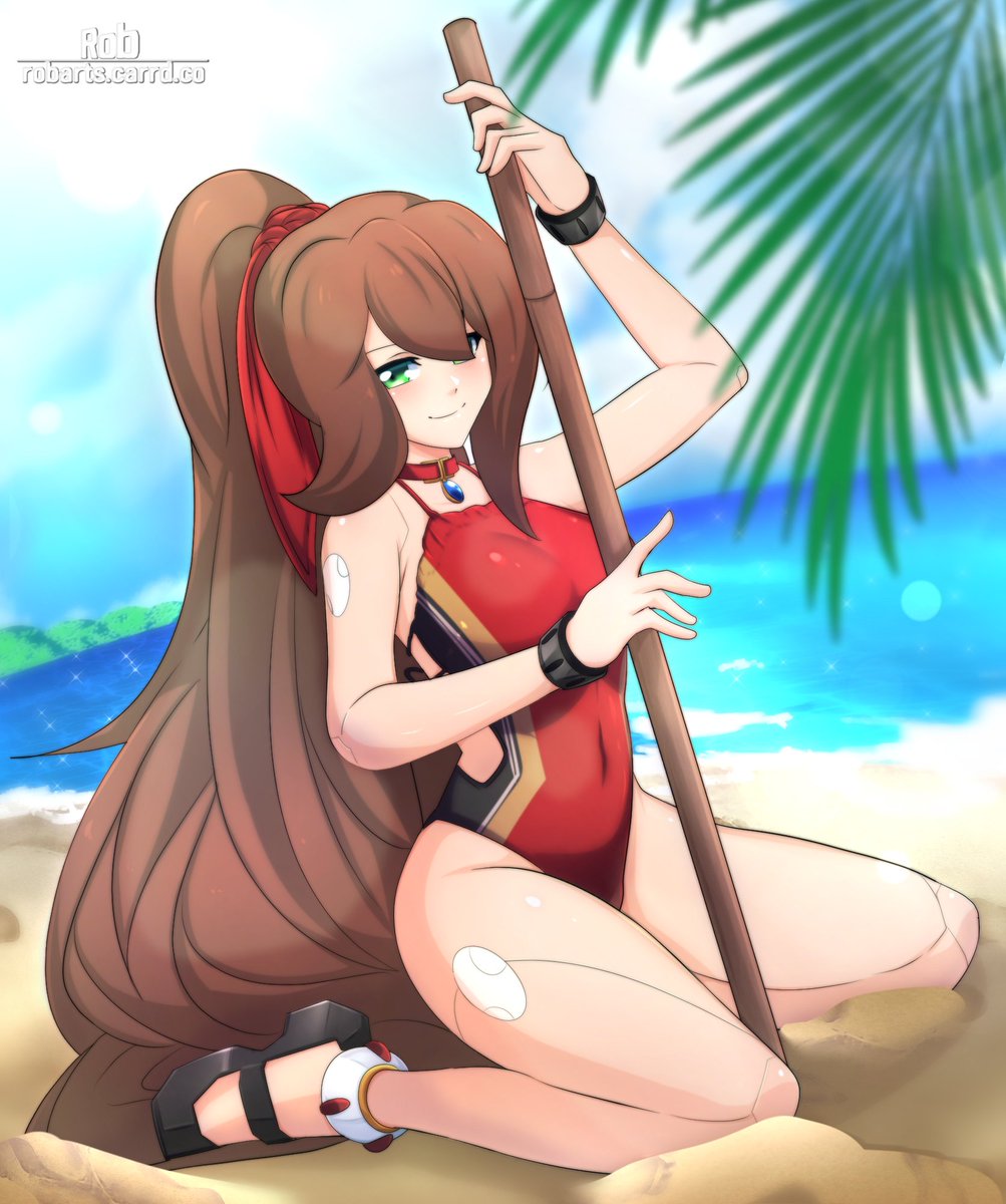 Robmk92's tweet photo. Summer Promo is over! 

Thank you all for your support! I loved all the ideas and requests. The summer theme is something I really like doing on the year.

If you miss the chance, don't worry. Maybe there will be another one soon. 👀🦇 https://t.co/uNRqMNV5Sz