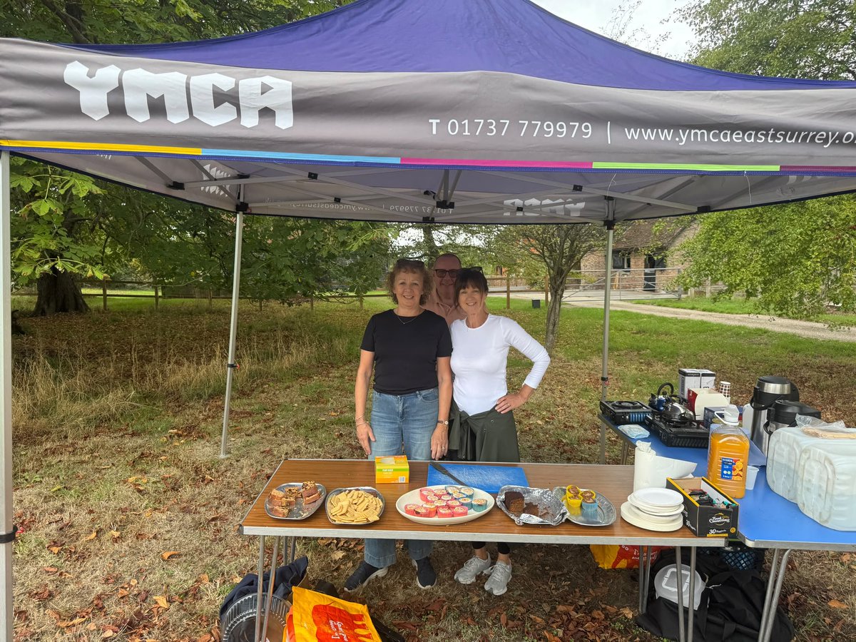 YMCAEastSurrey's tweet photo. Huge thanks to everyone who joined us for Kim's Walk today to remember our dear colleague, Kim Roderick.
We were proud to be joined by Kim's son, daughter and grandson, as well as many colleagues, friends and YMCA supporters. 
Thank you all, especially our marshals &amp; event team. https://t.co/MMREeKvudn
