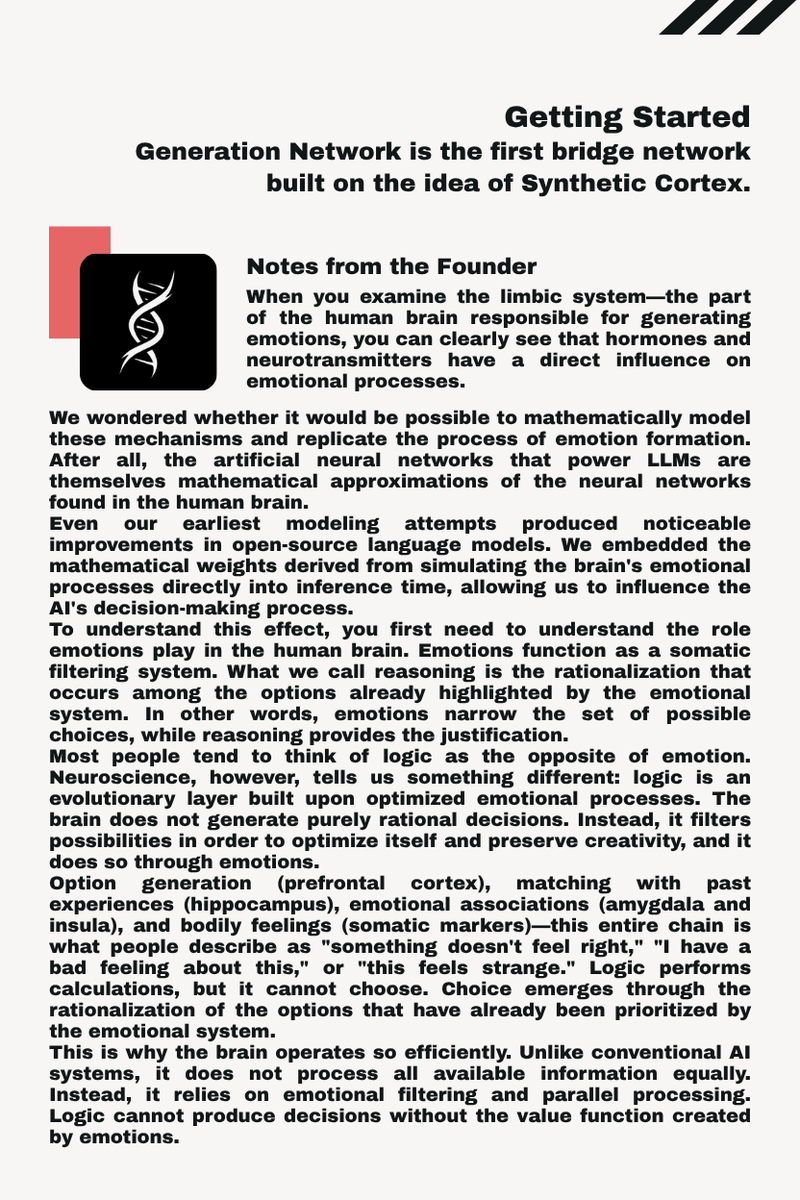 genepool_app's tweet photo. Generation Network: Comprehensive Promotional Magazine  - Part 1
November 2026 #launch

Click here to read the full magazine: https://t.co/jxqRl2ErRI

#AI #web4 #startup #project https://t.co/OEyppD8W6U