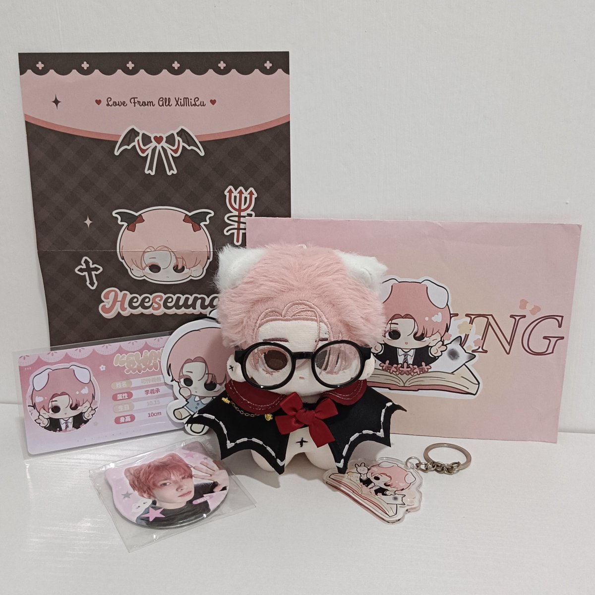 lauvyhee's tweet photo. wts lfb ph #avicartx

𑣲 pityhee doll set

⟢ ₱850
    ⤷2 weeks dop w/ ₱150 nrdp
    ⤷ accessories included

𑣲⋆ onhand | complete inclu
𑣲⋆ x sensi

💌 dm here or @heelvrz 
📢 mention after dm!
۶ৎ https://t.co/ma2m5vBdHy

# heeseung evan pittyhee 10cm doll cat button pin https://t.co/Hn0SifV62x