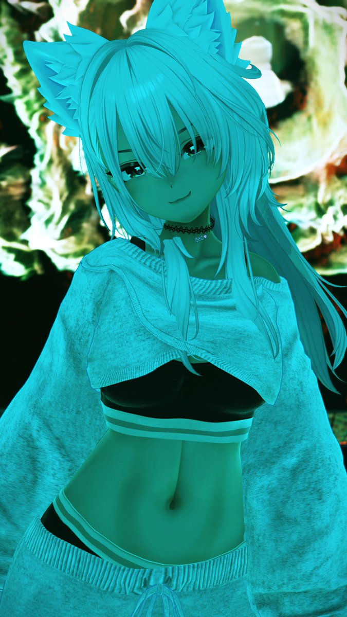 CreamsiVRC's tweet photo. I think for me it feels good to be seen~
Live on the site that is blue~💙
#vtuber #vr #streaming #catgirl