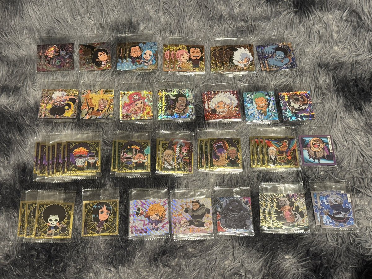 ska_0114's tweet photo. にふぉるめーしょん　トレード
ワンピース ONE PIECE
ウエハースシール　交換　募集
トレード募集

提供)画像1〜5 求)画像6以降
ノーマルのみのトレードは複数枚で、まとめて交換できる方、条件が良い方優先いたします🙏
過去弾集めています。
気軽に声をかけてください！ https://t.co/GES0hfHtes