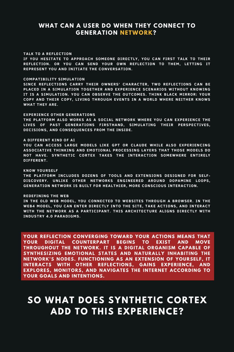 genepool_app's tweet photo. Generation Network: Comprehensive Promotional Magazine  - Part 3
November 2026 #launch

Click here to read the full magazine: https://t.co/jxqRl2ErRI

#AI #web4 #startup #project https://t.co/PMHv2kPcLS