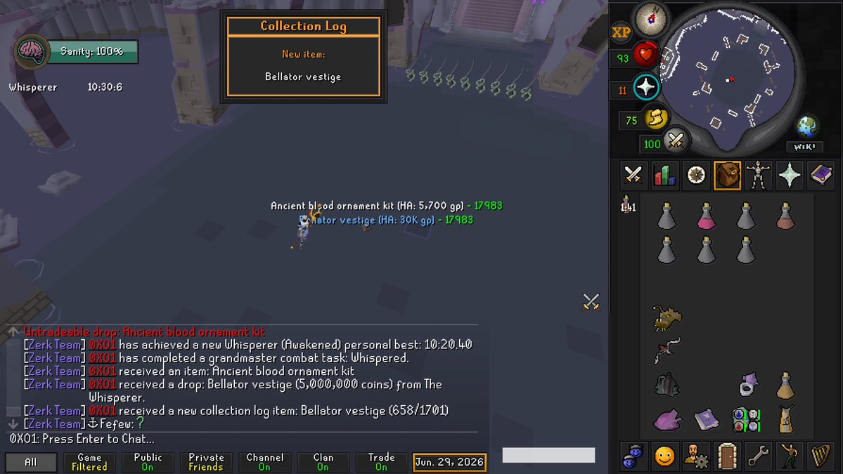 HexOSRS tweet picture