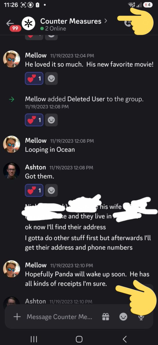 felonytalk's tweet photo. This is @DIYDisclosure @AshtonForbes and @RedPandaKoala sharing and scheming to weaponize private info on people. They were the only organized "hate group" in operation. They plotted like this on anyone who challenged them on Twitter.. for 3 years now.  Who was the hate group? https://t.co/VDhjUn1Gw4