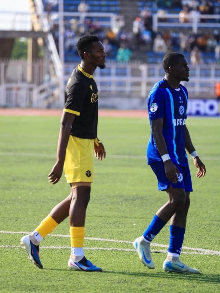 ranchers_bees's tweet photo. FULL-TIME.
A tough one in Kano as we fall 3-1 to Barau FC.
Weβll learn, regroup and come back stronger. πͺπΎπ
UP BEES! ππ€
#LetsGoBees
#EuromatchNPFL27 https://t.co/dfcMty8wwY