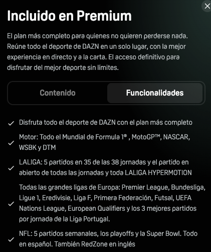_Comoooooo_'s tweet photo. @javiercastro83 @DAZN_ES Lo que es insufrible es que que se vea con ambos idiomas a la vez. Te vuelves loco. Y ademas, es incumplimiento de contrato, claramente esta incluido en Premium y cualquier otro plan que incluya NFL. https://t.co/mE4IRGotjX
