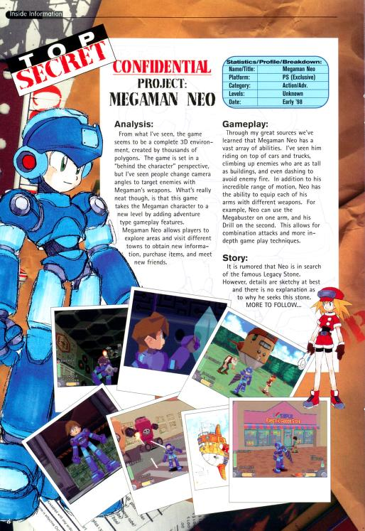 Kamige_studio's tweet photo. From Capcom Nation Issue 1 (1997) https://t.co/zVJh3FI41v