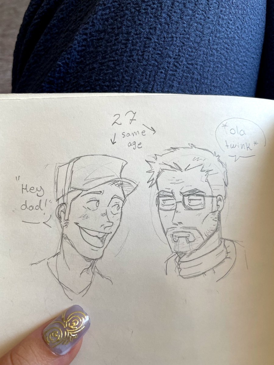 Gelass2002's tweet photo. Random sketchbook doodles. https://t.co/G0YNbKmgII