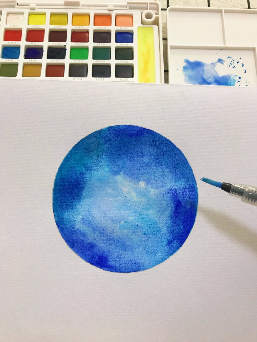 MarcLaleyn's tweet photo. Want to try something new this weekend Pick up watercolor painting—no experience needed, just grab cheap paper and basic brushes. Small strokes = big joy!， https://t.co/YWqoM2nGUC