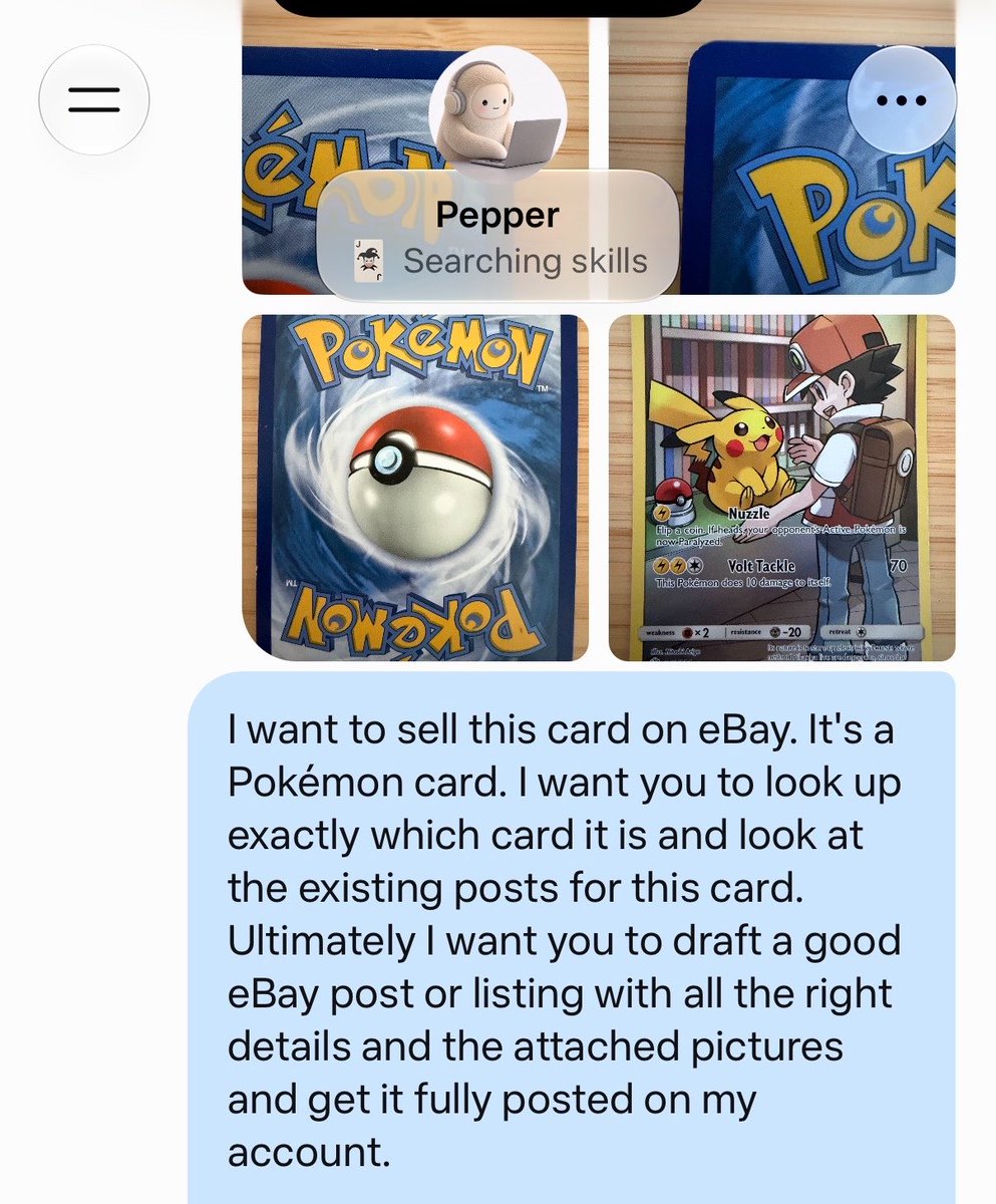 Son learns his random Pokémon card is worth ~$200, lists it on eBay