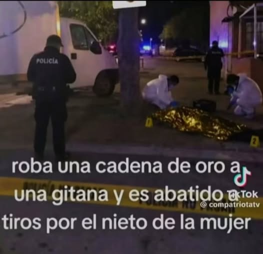 pepeluspain's tweet photo. Un marroquí le roba a la gitana y su nieto le vacia el cargador, pero está noticia no la dejaban compartir . https://t.co/r99UVrTw4q