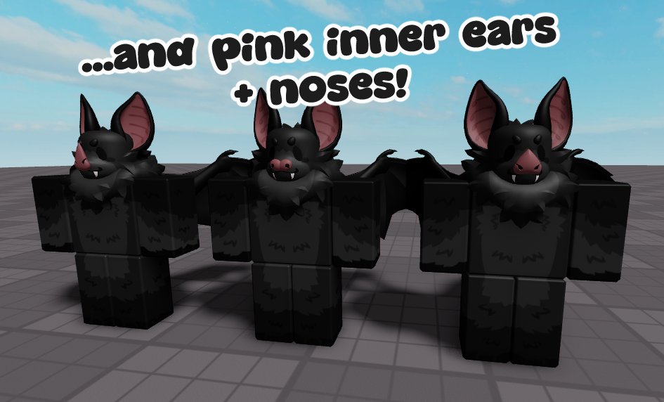 h8rnxt's tweet photo. BAT UGC SETS!!!! A lot of people asked for this (I mean, it is in our group name)!

#roblox #robloxugc https://t.co/YuJMT6sM1S