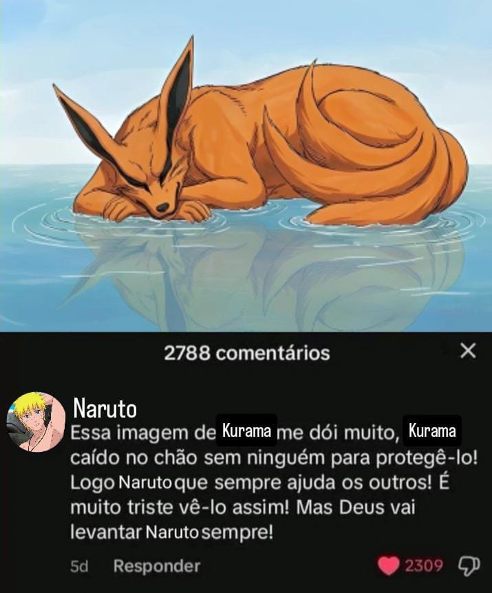 AcervoKurama's tweet photo. coitadinha da silva https://t.co/8Rh9BfFxG1