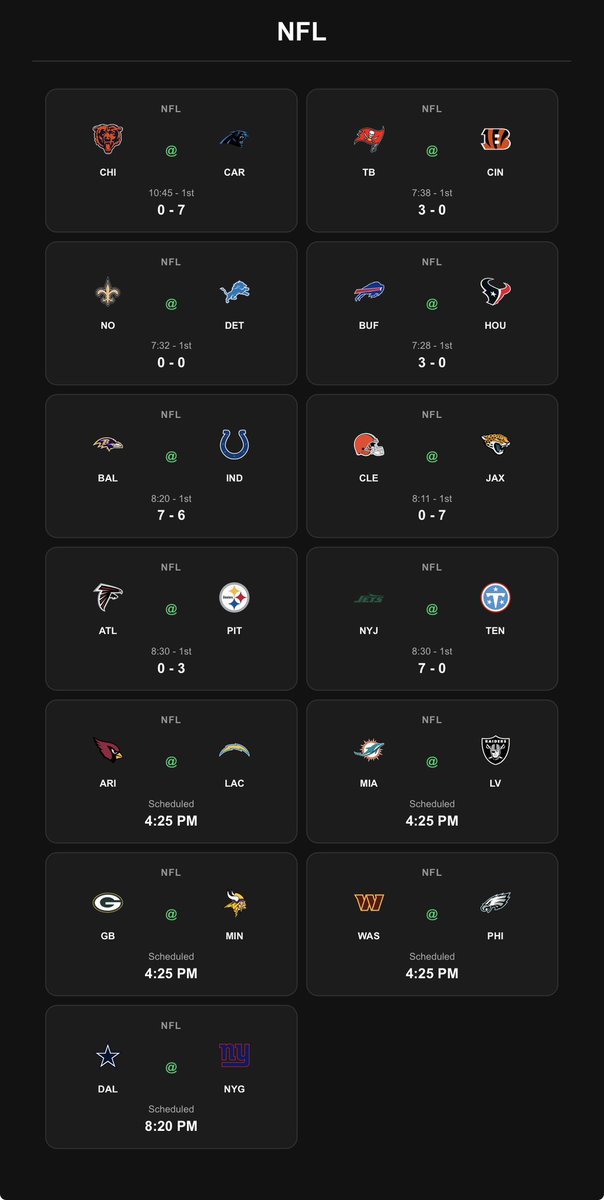 Sportfoliodot's tweet photo. The #NFL season is under way!!!

https://t.co/aK0wfnt4s8 https://t.co/Vc5E2ZCyJf