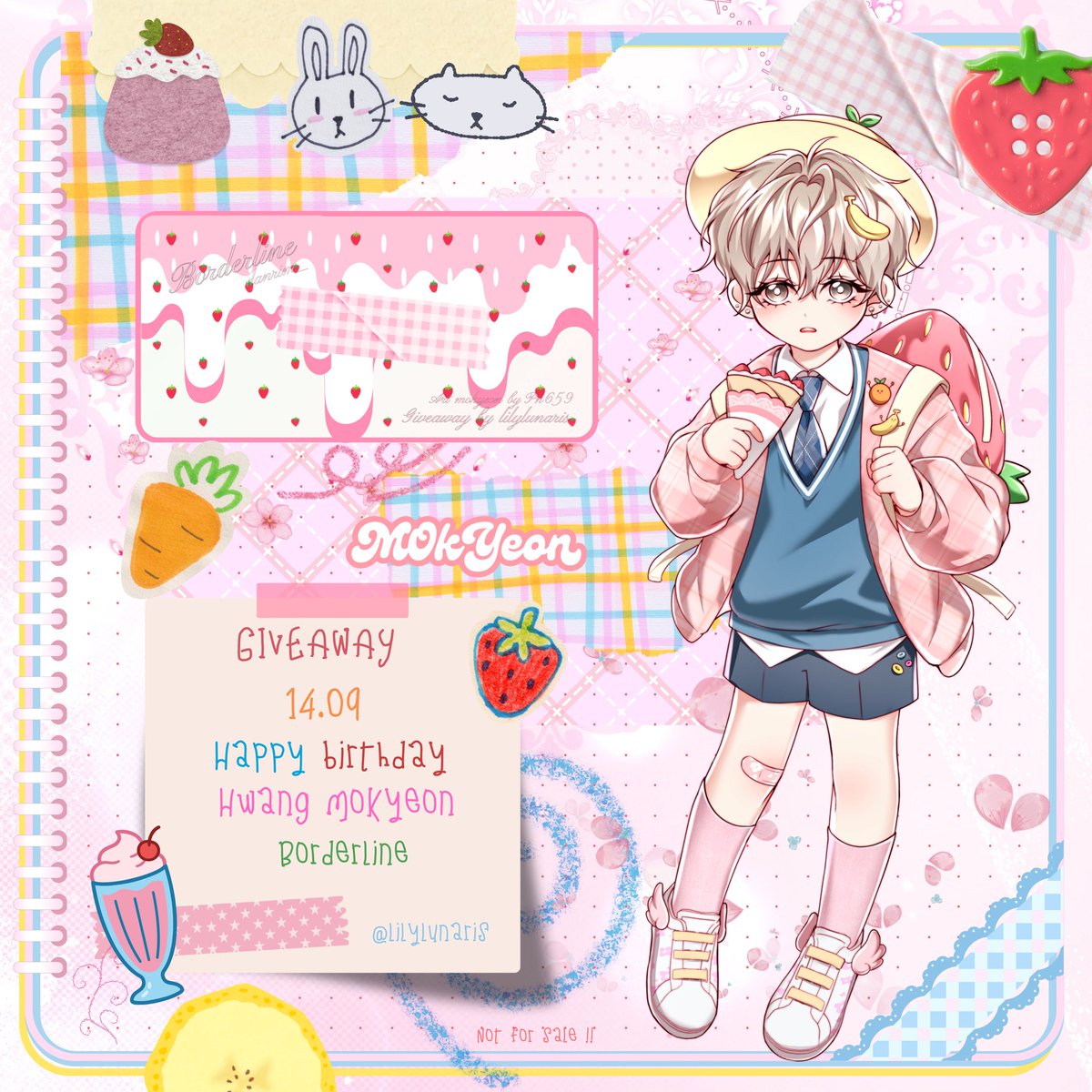 lilylunaris's tweet photo. ╭┈┈┈┈┈┈┈┈┈┈╮ ♡ 𝟎𝟗.𝟏𝟒 ♡ 𝐌𝐎𝐊𝐘𝐄𝐎𝐍 𝐁𝐈𝐑𝐓𝐇𝐃𝐀𝐘 𝐆𝐈𝐕𝐄𝐀𝐖𝐀𝐘 ╰┈┈┈┈┈┈┈┈┈┈╯
    ୨୧ 𝐑𝐓 𝐎𝐍𝐋𝐘 ୨୧

♡ 𝐀𝐂𝐑𝐘𝐋𝐈𝐂 𝐒𝐓𝐀𝐍𝐃𝐄𝐄
𝟑 𝐄𝐀 ♡
 
𓂃 ࣪˖ ִֶָ 🎂 ִֶָ˖ ࣪ 𓂃

 ⋆｡˚สุ่ม ｡˚⋆
      𝟐𝟗.𝟎𝟗.𝟔𝟗 https://t.co/tMVnTah4xv