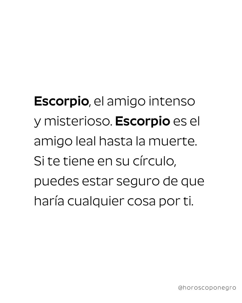 escorpio_hn's tweet photo. La amistad de Escorpio es única e irrepetible ✨🔮 https://t.co/gz10Pe5psT