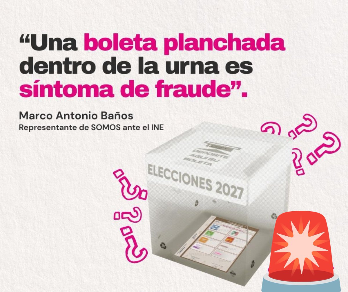 GuacamayanLeaks's tweet photo. El Consejo General del @INEMexico aprobó para 2027:

Las boletas planchadas, no se anulan automáticamente.

Se separan, se levanta un acta y el consejo distrital decide caso por caso si se computan o no. 

Están autorizando el fraude electoral oficialista... https://t.co/smLh03q887