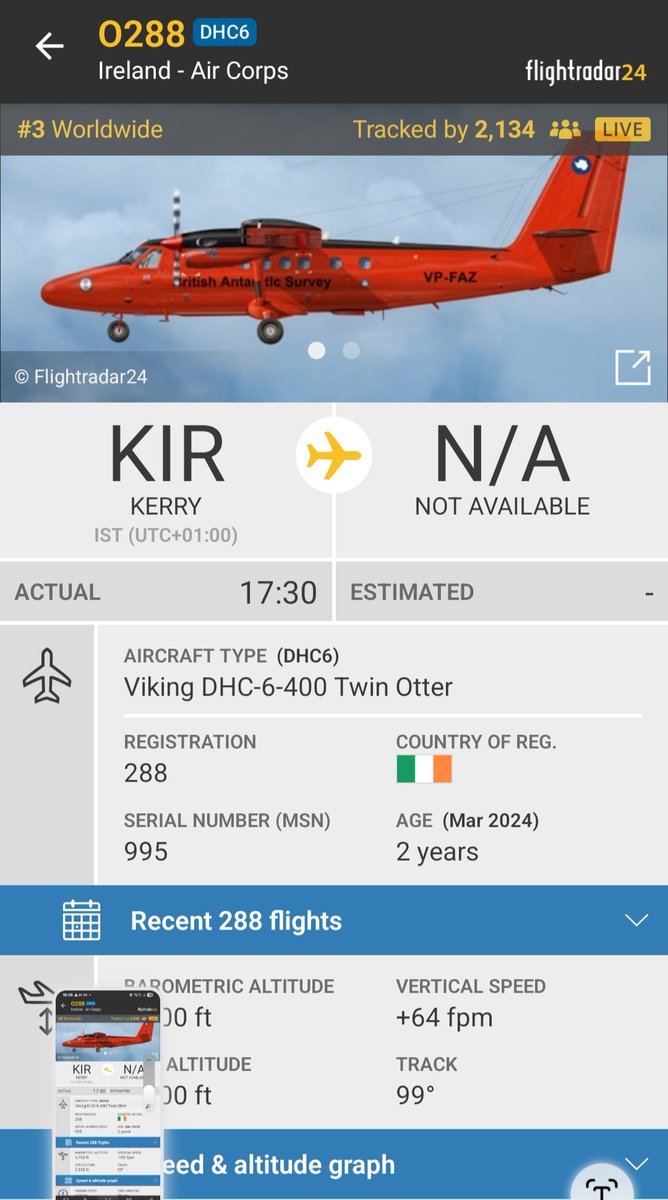 NorfolkFlyer100's tweet photo. Irish Open ... planes around the Golf course. #Open #Amgen #IrishOpen #IrishAirCorps #Planespotting #Doonbeg #Clare #Golf #Shane #Lowery #ShaneLowery #Ireland #POTUS #DonaldTrump #Trump #USA #offaly #Clara #TheOpen #USAF #Sunday #Flightradar #Flightradar24 #Avgeeks #Aviation https://t.co/PGcuChhN7y