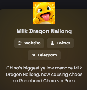 Nailong_RH's tweet photo. DEX Screener socials are updated.

Nailong is officially easier to find. Whether he knows where he is remains unclear.

https://t.co/VIzsJYNXL4 https://t.co/TpTFD08WqJ