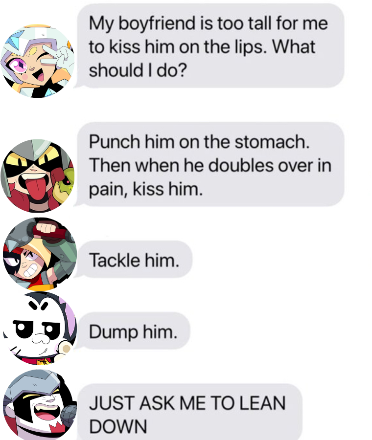 G_trexowo's tweet photo. Pobre Stella que no le alcanza la altura para darle un besito.

#BrawlStars #Starrmian #DamianxStarrNova #StarrNovaxDamian https://t.co/ntGRIo9KjB