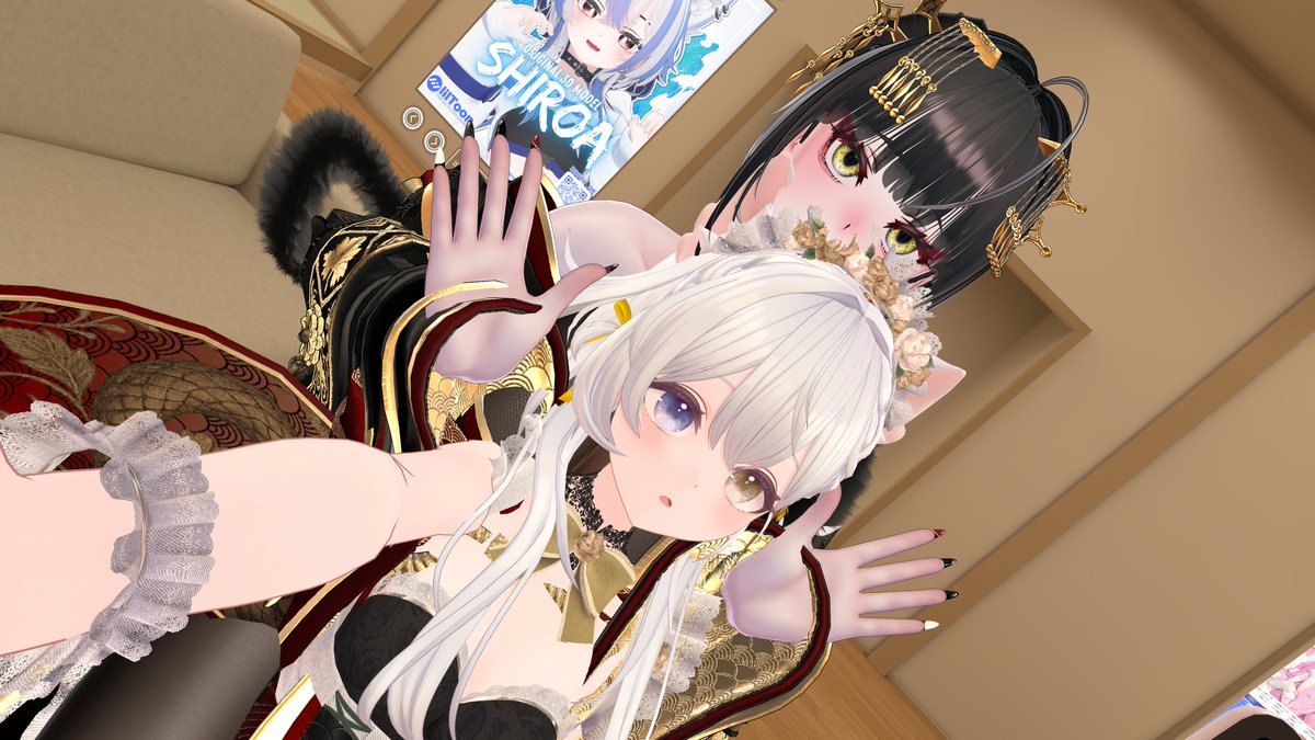 GoT_VRC's tweet photo. 可愛らしい「影ちゃん」のメイドたちです。
来週はどんなキャストたちに会えるのか…。
キャスト紹介もそ���そろ始めなければなりませんね！ https://t.co/riRaP3wi9H