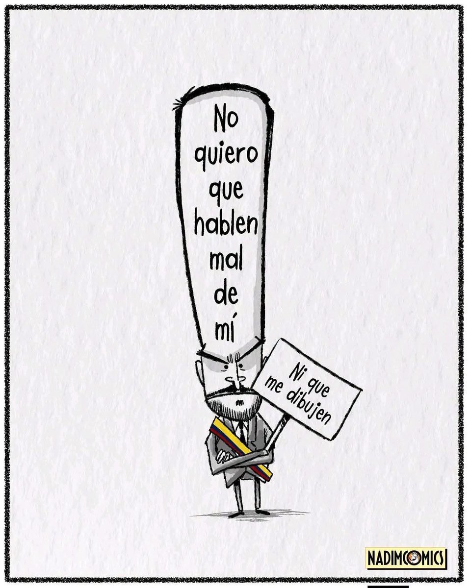 XPost1A's tweet photo. Tremenda caricatura del cagatintas Abelardo de la Espriella. https://t.co/2vSQP5X2ev