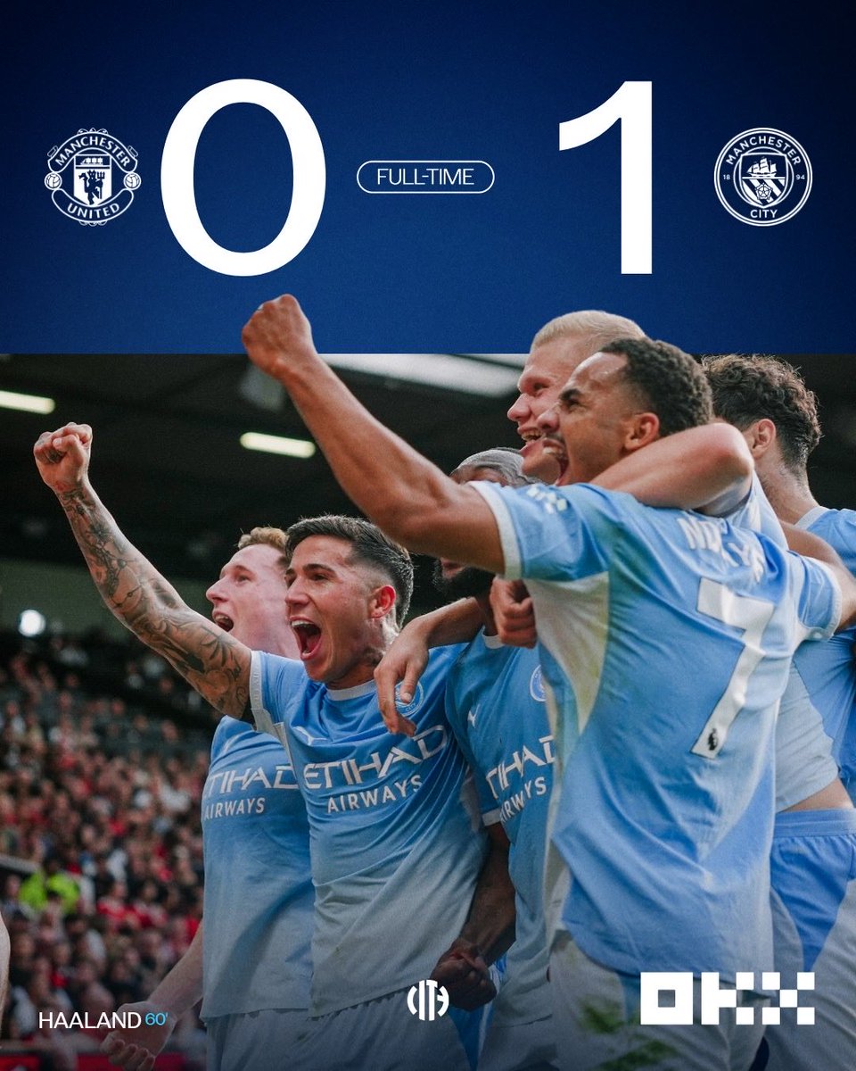 EddyKavai's tweet photo. Manchester is BLUE. 💙

Bruno, you can officially start that acting career now. You did your part, Foden got the red, and United still couldn’t beat 10-man City https://t.co/bbN8CUcGrV